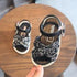 Sequin Rhinestone Flat Soft Toddler Casual Shoes For Girl DM-033 - Touchy Style