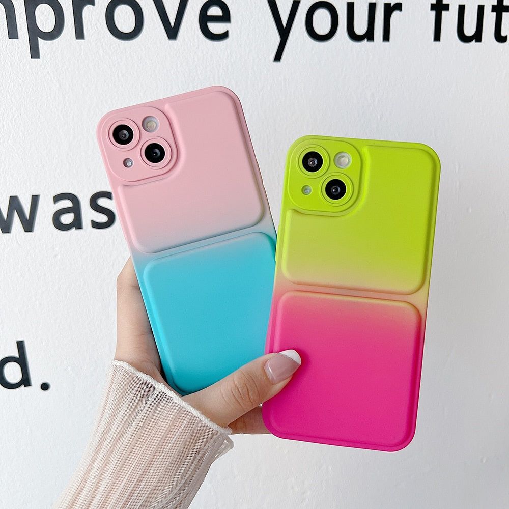 Simple Solid Refrigerator Design Cute Phone Cases For iPhone 13 12 11 Pro  Max XS XR X