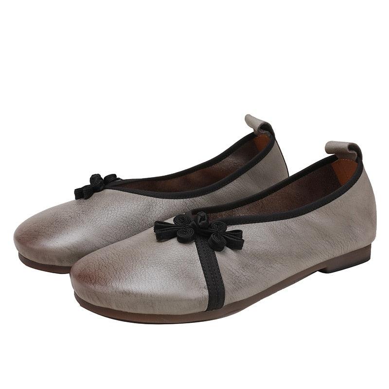 Soft Leather Flat Women&