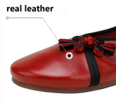 Soft Leather Flat Women&