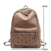 Soft Leather School Bags - Teenager Cool Backpack WV100 - Touchy Style .