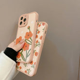 Soft Silicone Pretty Flowers - Cute Phone Cases For iPhone 13 Pro Max, 12, 11, X, XR, XS Max, 8 Plus - Touchy Style