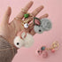 SP010 Unique Keychains - Plush Doll Strawberry, Rabbit, Teddy Pattern - Touchy Style