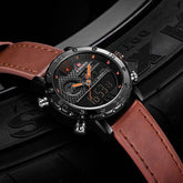 Sports Leather Waterproof Quartz - Simple Watch RX426 - Touchy Style