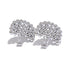 Stud Earrings Charm Jewelry - Stainless Steel - Tree Hollow - TSJ61 - Touchy Style