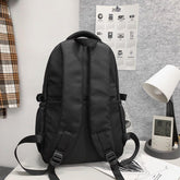 Stylish Nylon School Bag - College Cool Backpack WV120 - Touchy Style