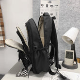 Stylish Nylon School Bag - College Cool Backpack WV120 - Touchy Style