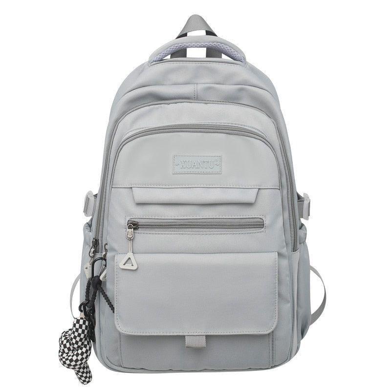 Stylish Nylon School Bag - College Cool Backpack WV120 - Touchy Style