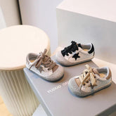 T2325 Toddler Casual Shoes - Soft Microfiber Sneakers - Touchy Style .