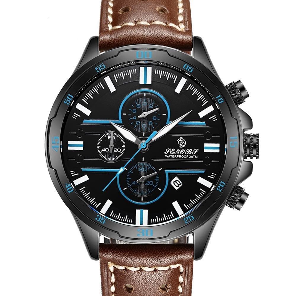 New CHEETAH Men Watch Luxury Brand Business Black Quartz Watches Mens  Waterproof Chronograph Sport Wristwatch Date Male Clock - AliExpress