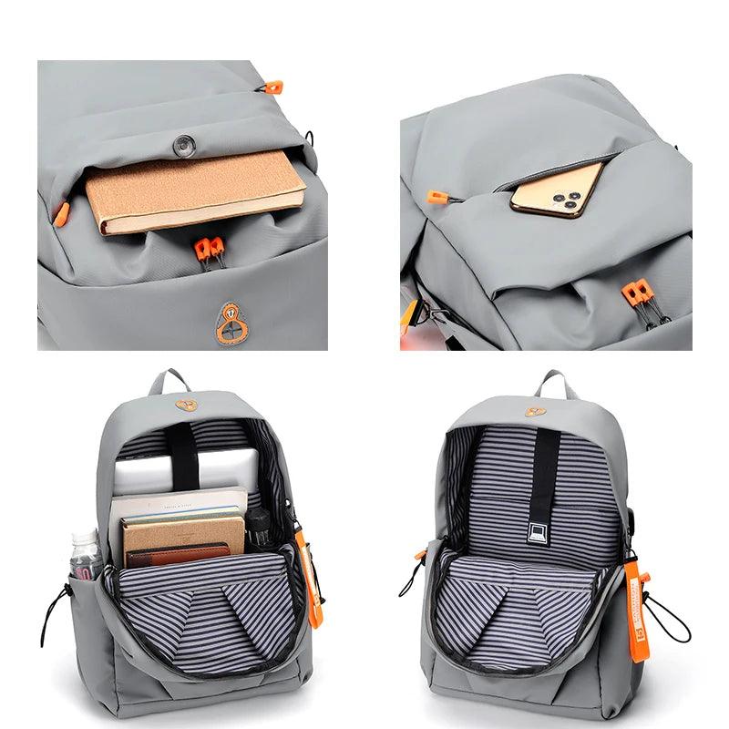 TSB107 Cool Backpacks - Lightweight, Waterproof, Business, Laptop Bag - Touchy Style