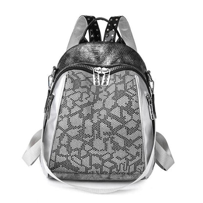 TSB121 Cool Backpacks - Soft, Leather, Waterproof, Bags - Preppy Style - Touchy Style