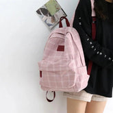 TSB19 Cool Backpacks - College Bags - Striped Book Rucksack for Teenage Girls - Touchy Style