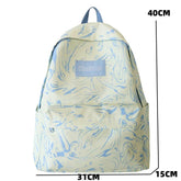 TSB55 Cool Backpacks - Waterproof Nylon Printing Book Bag For Both Women&