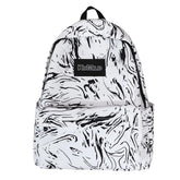 TSB55 Cool Backpacks - Waterproof Nylon Printing Book Bag For Both Women&