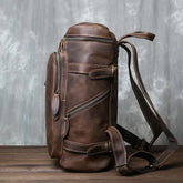 TSB93 Cool Backpacks For Men - Retro Leather Bag, Vertical Style - Touchy Style