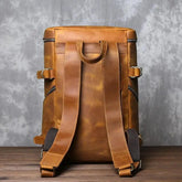 TSB93 Cool Backpacks For Men - Retro Leather Bag, Vertical Style - Touchy Style