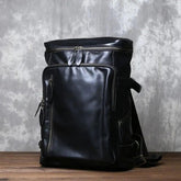 TSB93 Cool Backpacks For Men - Retro Leather Bag, Vertical Style - Touchy Style