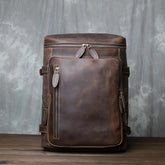 TSB93 Cool Backpacks For Men - Retro Leather Bag, Vertical Style - Touchy Style