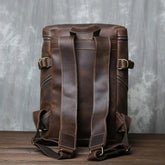 TSB93 Cool Backpacks For Men - Retro Leather Bag, Vertical Style - Touchy Style