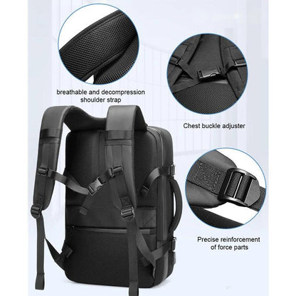 TSB96 Cool Backpacks For Men - Large Capacity 15.6 Inch Laptop Bag - Touchy Style