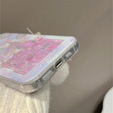 TSP1 Cute Phone Case for iPhone 15, 14, 13, or 12 Pro Max - Fireworks Ferris Wheel Pattern - Touchy Style