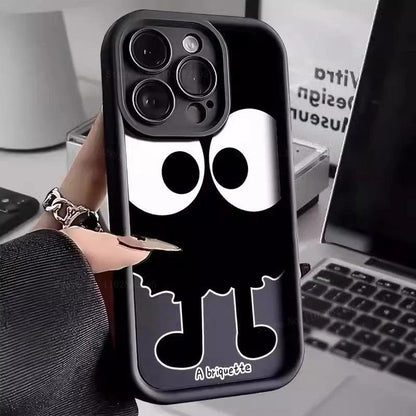 TSP125 Cute Phone Cases For iPhone 14, 13, 12, 11, 15 Pro Max, XS, XR, X, 8, 7 Plus, SE2, 14Pro, and 15Pro - Cool Cartoon Soft Cover - Touchy Style