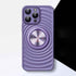 TSP13 Cute Phone Cases for iPhone 15 Pro Max, 14, 13 Pro Max, and 15 Pro - Magnetic Bracket Wave Pattern - Touchy Style