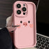 TSP135 Cute Phone Cases For iPhone 14, 13, 12, 11, 15 Pro Max, XS, XR, X, 8, 7 Plus, SE2, 14Pro, and 15Pro - Pig Cartoon Pattern - Touchy Style