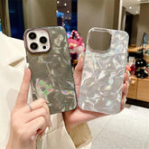 TSP14 Cute Phone Cases for iPhone 15, 14, 13, 12, 11 Pro Max, XR, X, XS Max, and 15 Plus - Laser Electroplated Cover - Touchy Style