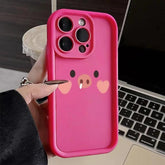 TSP157 Cut Phone Cases For Galaxy A55, A35, A25, A54, A34, A24, A73, A53, A33, A23, A71, A51, A31, A21, A50, A72, A52, A32, A22, A14, A13, and A12 - Funny Pig Pattern - Touchy Style