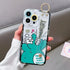 TSP161 Cute Phone Cases for Huawei P60, P30, P20, P50, P40 Lite, Nova 9, 8, 5t, Honor 90, X8, 20, 10i, 50, and 70 Pro - Cartoon Wrist Strap Cover - Touchy Style