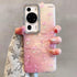 TSP167 Cute Phone Cases for Huawei P70, P60, P50, P40, Mate 60, 50, 40, and 30 Pro Plus - Luxury Laser Flower Shockproof Cover - Touchy Style