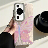 TSP168 Cute Phone Cases For Huawei P70, P60, P50, P40, and Mate 30, 40, 50, and 60 Pro Plus - Laser Bling Butterfly Cover - Touchy Style