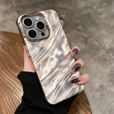 TSP177 Cute Phone Cases For iPhone 15, 14, 13, 12, or 11 Pro Max Plus - 3D Tin Foil Pleated - Touchy Style