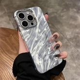 TSP177 Cute Phone Cases For iPhone 15, 14, 13, 12, or 11 Pro Max Plus - 3D Tin Foil Pleated - Touchy Style