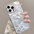 TSP177 Cute Phone Cases For iPhone 15, 14, 13, 12, or 11 Pro Max Plus - 3D Tin Foil Pleated - Touchy Style