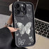 TSP191 Cute Phone Cases For iPhone 15, 14, 13, 12, 11 Pro Max, XS, XR, X, 8, 7 Plus, SE2, 14Pro, and 15Pro - Butterfly Pattern - Touchy Style