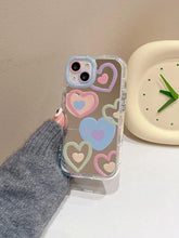 TSP24 Cute Phone Cases for iPhone 15 Pro Max, 14, 13, 12, and 11 - Heart Mirror Hard Back Cover - Touchy Style