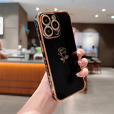 TSP32 Cute Phone Cases for iPhone 11, 12, 13, 14, 15 Pro Max, X, Xs Max - Soft Flower Silicone - Touchy Style