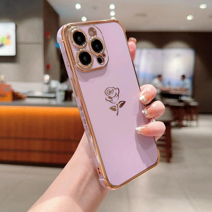 TSP32 Cute Phone Cases for iPhone 11, 12, 13, 14, 15 Pro Max, X, Xs Max - Soft Flower Silicone - Touchy Style