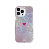 TSP44 Cute Phone Cases for iPhone 11, 12, 13, 14, 15, Pro Max, and 15 Plus - Red Mini Heart Design - Touchy Style