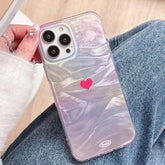 TSP44 Cute Phone Cases for iPhone 11, 12, 13, 14, 15, Pro Max, and 15 Plus - Red Mini Heart Design - Touchy Style