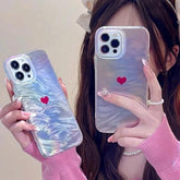 TSP44 Cute Phone Cases for iPhone 11, 12, 13, 14, 15, Pro Max, and 15 Plus - Red Mini Heart Design - Touchy Style