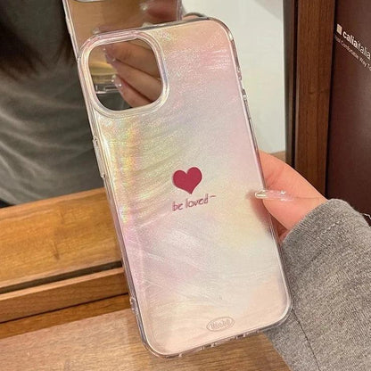 TSP44 Cute Phone Cases for iPhone 11, 12, 13, 14, 15, Pro Max, and 15 Plus - Red Mini Heart Design - Touchy Style