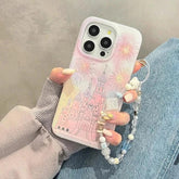 TSP53 Cute Phone Cases For 15 Pro Max, 14, 13, 11, 12, and 15 Plus - Fireworks Castle Pattern - Touchy Style