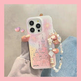 TSP53 Cute Phone Cases For 15 Pro Max, 14, 13, 11, 12, and 15 Plus - Fireworks Castle Pattern - Touchy Style