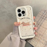 TSP54 Cute Phone Cases For iPhone 11, 12, 13, 14, 15 Pro Max - Cartoon Dog Pattern - Touchy Style