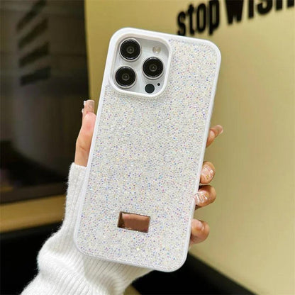 TSP55 Cute Phone Cases For iPhone 15 Plus, 14, 13, and 12 Pro Max - Shiny Stars Pattern - Touchy Style