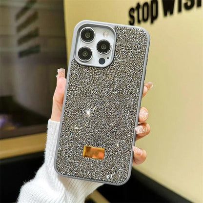 TSP55 Cute Phone Cases For iPhone 15 Plus, 14, 13, and 12 Pro Max - Shiny Stars Pattern - Touchy Style